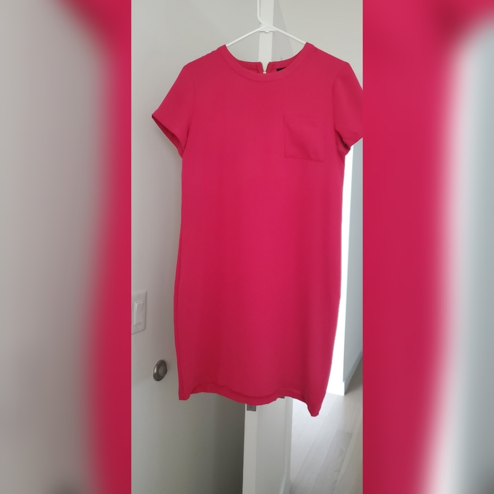 Pink comfortable dress